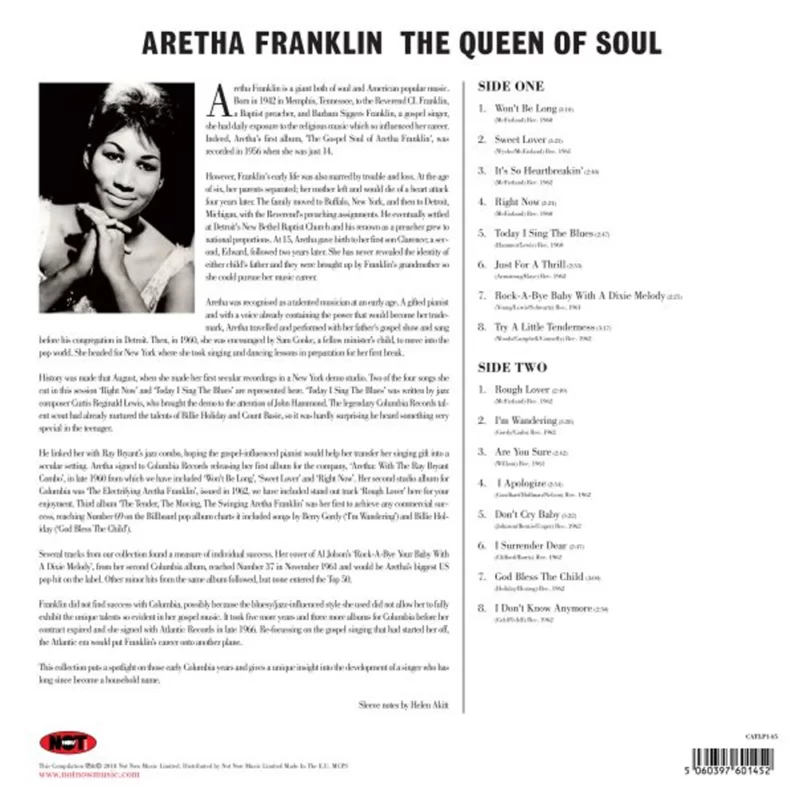 Lp Aretha Franklin Queen Of Soul 2