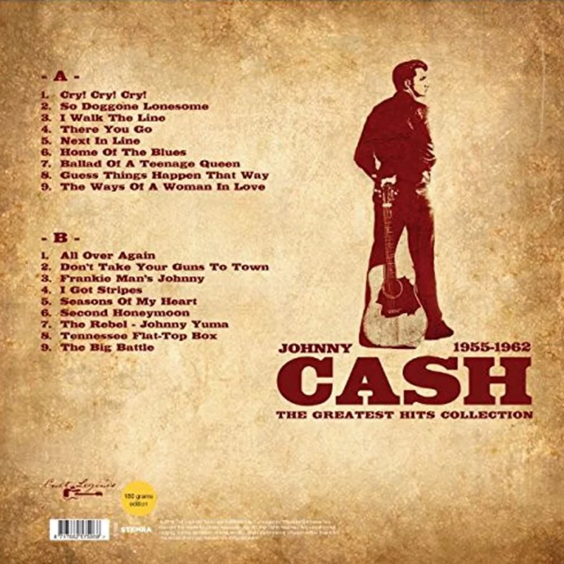 Lp Johnny Cash The Greatest Hits Collection 2