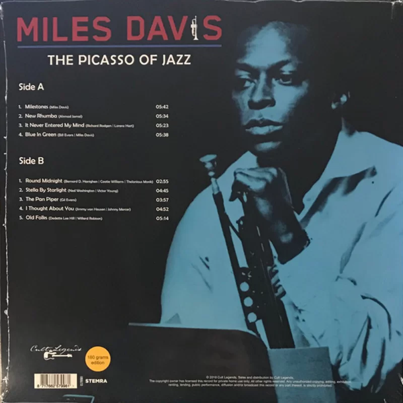 Lp Miles Davis The Picasso Of Jazz (truba) 2